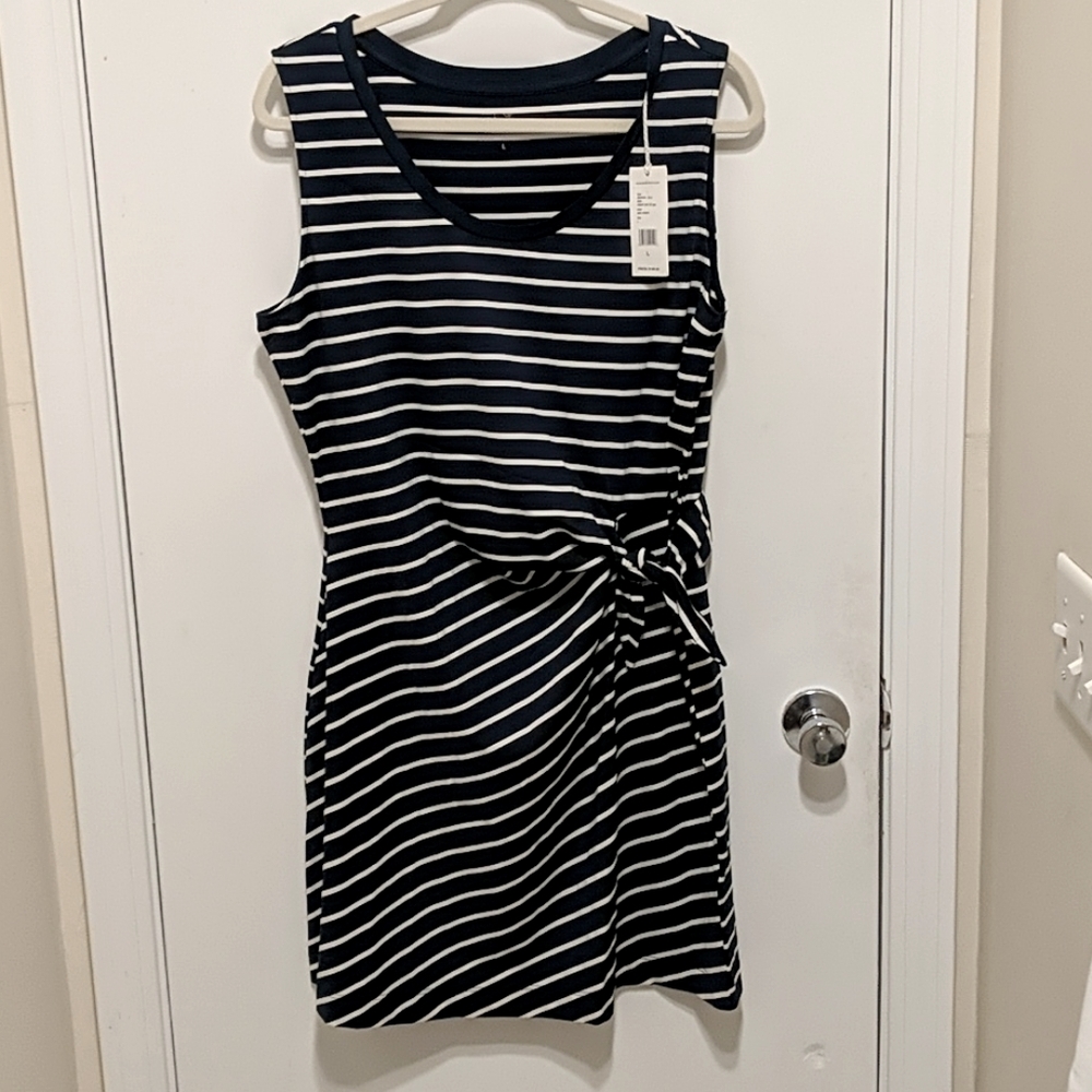 Vineyard Vines Sankaty Side Tank Dress Navy